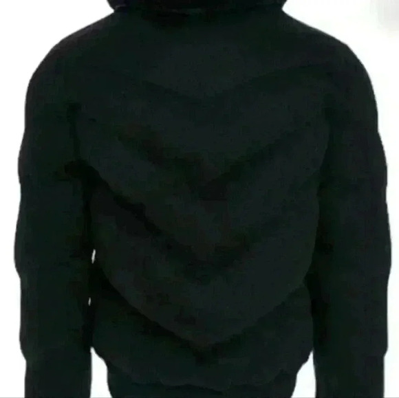 JORDAN CRAIG EVEREST WOOL PUFFER Bubble ZIP JACKET, BLACK, Men's Medium - Picture 4 of 6